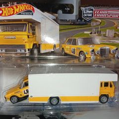 Hot Wheels Team Transport 39 Mercedes Benz 300 SEL 6.8 AMG Fleet Flyer Le Mans