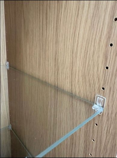 Ikea Cabinet Angsjon oak effect, 40x30x 195 cm high cabinet