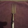 Antique Meat Serving Fork Image 3