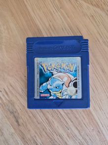 Pokemon Blue Version Nintendo Game Boy French PAL Tested & Working