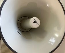 Megaphone Monacor TM-45 with aux in