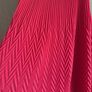 Maje red pleated midi skirt size 2 (UK 10) Image 3