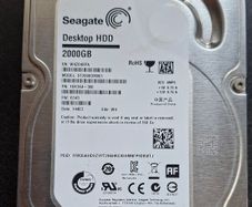 Seagate Desktop HDD 2TB 3.5" SATA 6Gb/s Internal Hard Drive (ST2000DM001)