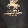 Galway Corinthians BLK Rugby Union Half Zip Jersey (Youths 12 Years) FREE POST Image 2
