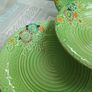 Crown Devon Majolica Shallow Bowl Image 3