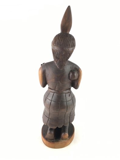Vintage wooden sculpture