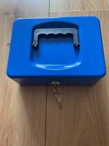 5 Star Steel Cash box 8 inch Brand New