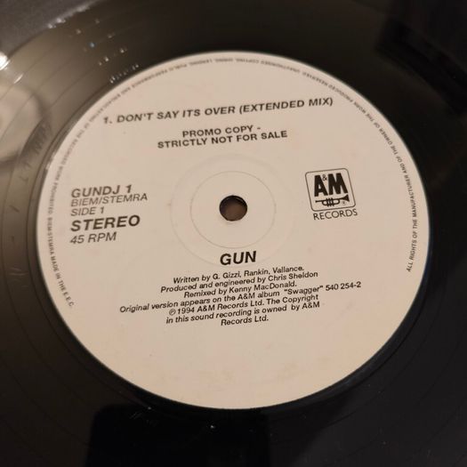 Gun - Don't say it's over (DJ Promo)