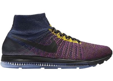 NikeLab Zoom All Out Flyknit College Navy Vivid Purple UK 11/ US 12 DEADSTOCK