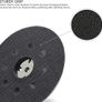 GLASS POLISH 12719 | Random Orbit Sander Backing Pad, Sanding Backer with Hook and Loop 125 mm Image 4