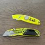 Hultafors Knife / Stanley Knife Yellow / Orange Image 9
