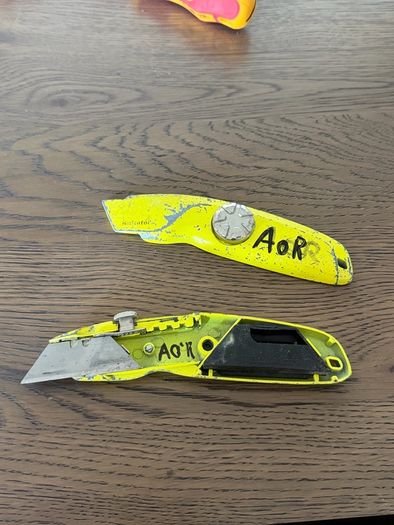 Hultafors Knife / Stanley Knife Yellow / Orange