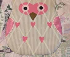 Pink Owl notice board