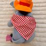 Disney Fisher Price Winnie The Pooh Eeyore in hat 2004 picnic approx. 25 cm. Please see photos Image 7