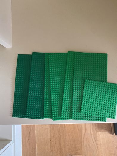 LEGO baseplates, various prices