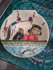 Vintage wall flower holder