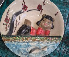 Vintage wall flower holder