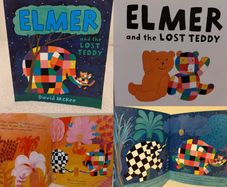 Elmer and the Lost Teddy storybook by David McKee