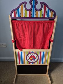 Melissa and Doug Puppet Theater for imaginary play