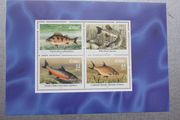 Irish Fresh Water Fish 2001.Set of four.Stamp booklet Pane.MNH.