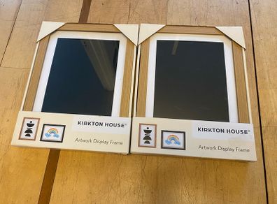 Artwork display frame set of 2