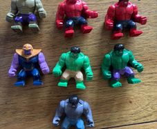 Lego compatible bundle of hulk maxi figures