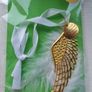 Memorial "I will hold You in My Heart Till I Hold You in Heaven " Angel Wing Freepost Hand Crafted Image 3