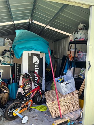 Metal shed