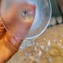 Set of 4 Waterford / Stuart Crystal Jasper Conran "Aura" Wine Glasses Image 4