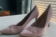 Dusky pink heels. Size 6 or 39