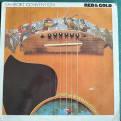 Fairport Convention - Red & Gold Vinyl LP (1988) UK 1st Pressing w/Insert Folk Rock EX+