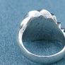 Solid Sterling silver Bombe ring Image 5