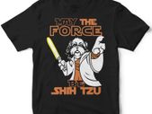 Shih tzu dog starwars t-shirt