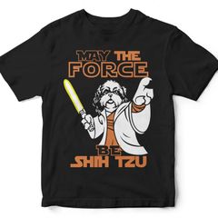 Shih tzu dog starwars t-shirt