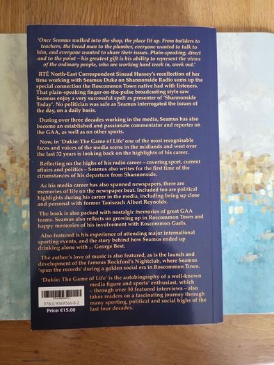 Dukie The Game of Life Seamus Duke Book