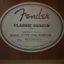Fender c2-60s Acoustic Drednought All Mahogany Image 3