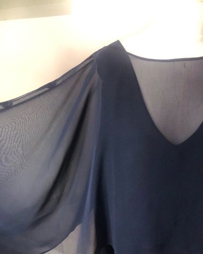 Joanna Hope navy blouse and cami set (size 26)