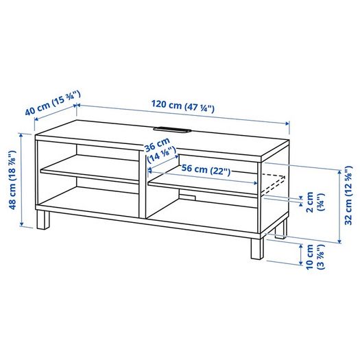 IKEA Besta TV bench