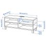 IKEA Besta TV bench Image 2