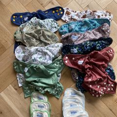Reusable cloth nappy bundle