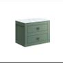 Crosswater canvass wall hung 600 units and worktop 70% SALE multiple colours Image 3