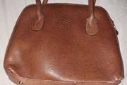 Small Inti tan Leather Handbag, Aine style