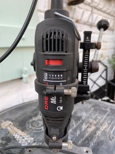 dremel and drill press accessory
