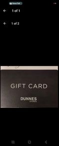 Dunnes Stores gift card