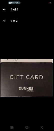Dunnes Stores gift card