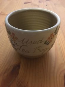O'Neill Pottery Used-Tea-Bag Bowl