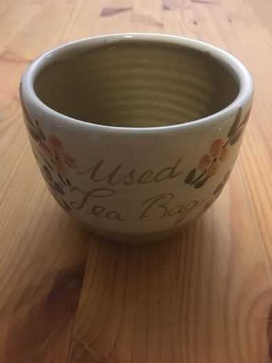 O'Neill Pottery Used-Tea-Bag Bowl