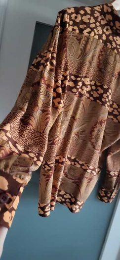 Vintage ESCADA 100% Silk Blouse Sz 40 (Fit 12UK)