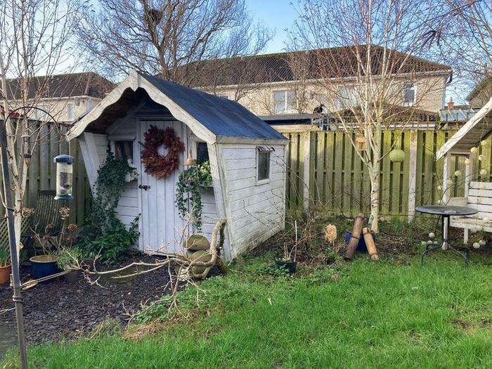 Wooden shed