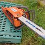 husqvarna 240 chainsaw, new bar chain Image 9